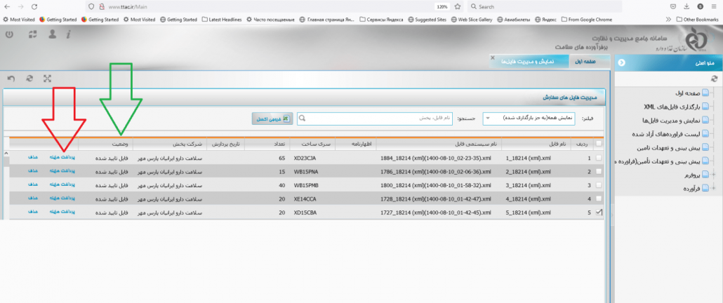 مرحله پرداخت