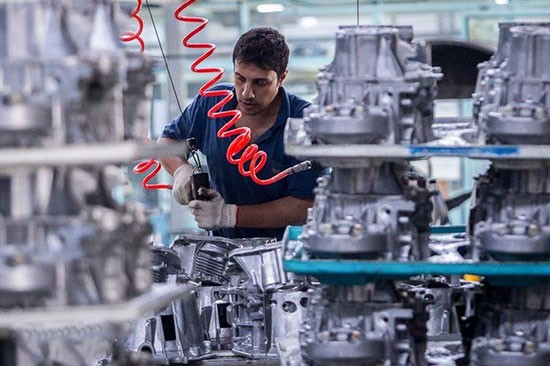 بارکد قطعات خودرو
