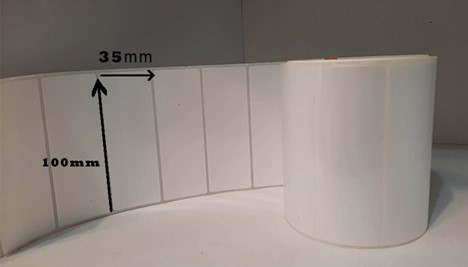 برچسب پی وی سی 35*100