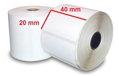 برچسب پی وی سی 20*40